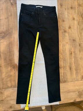 7 For All Mankind Black Skinny Jeans